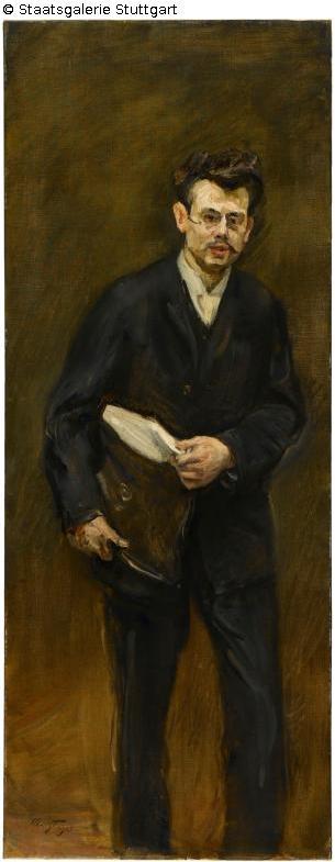 Max Slevogt, Portrait Eduard Fuchs 