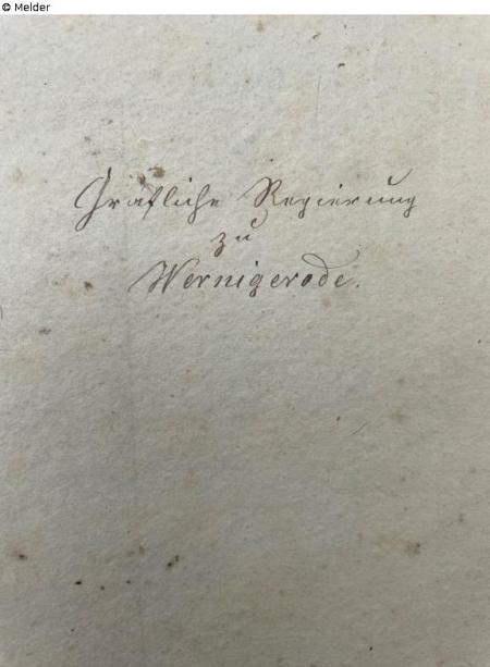 Stolberger Regierung